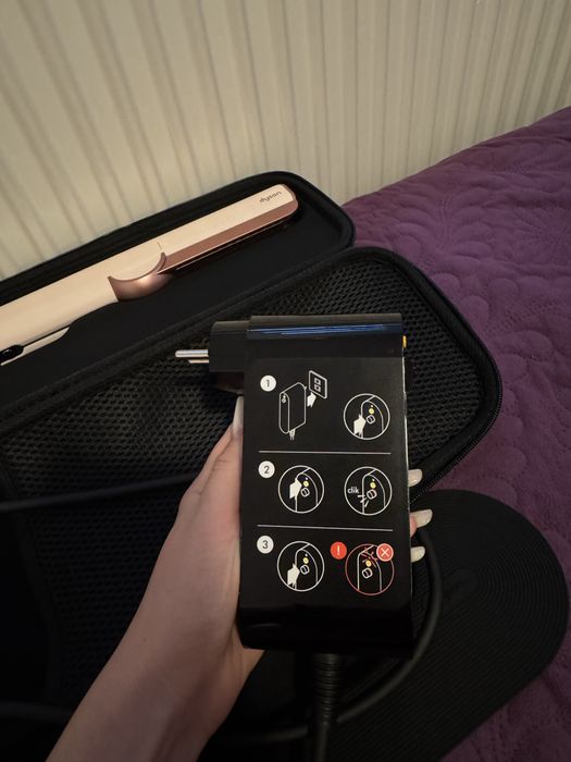 Placa de par DYSON Airstait Ceramic Pink