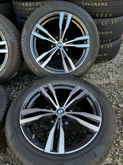 Алуминиеви джанти с гуми за БМВ МХ7 (BMW MX7), 21 цола, 5х112, 4 броя