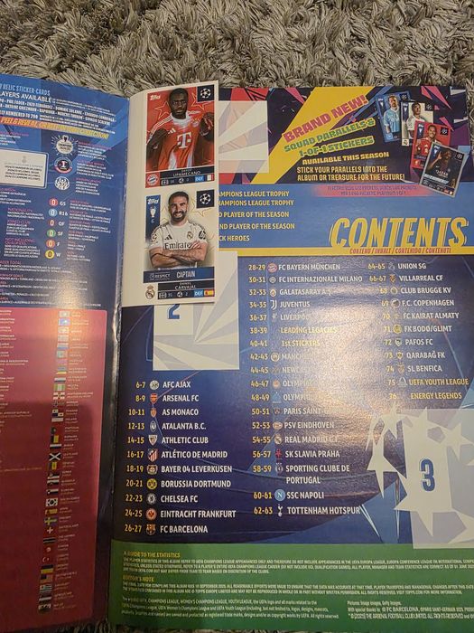 Чисто нов албум за стикери от Champions league 2025/26