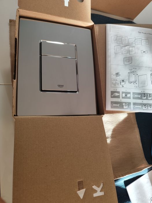 Бутон Grohe хром за структура