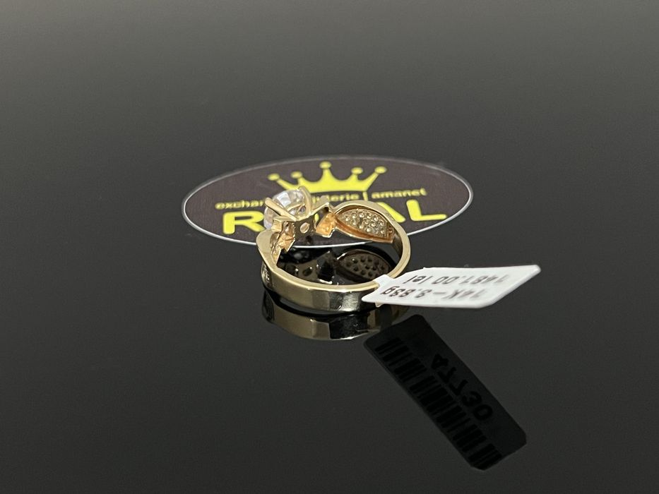 Bijuteria Royal CB: Inel dama aur 14k 3,83gr