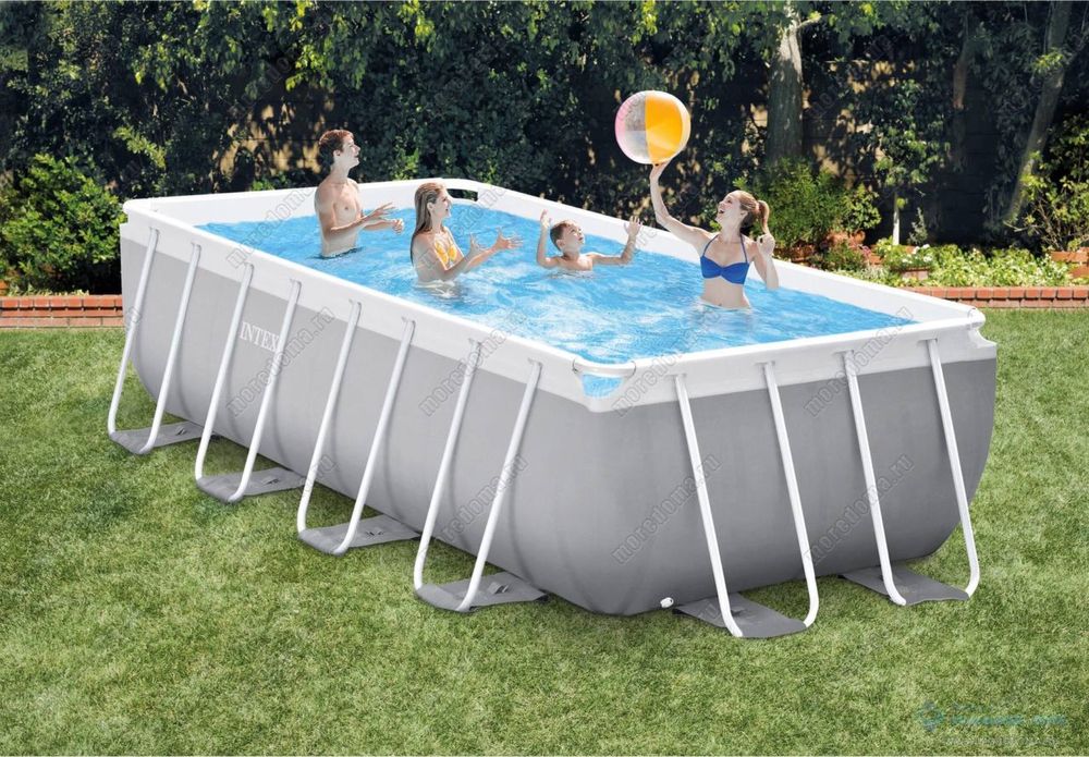 Каркасный бассейн INTEX 400x200x100 Karkasniy basseyn Stoyka basseyn