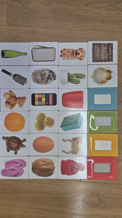 Монтесори тактилни карти