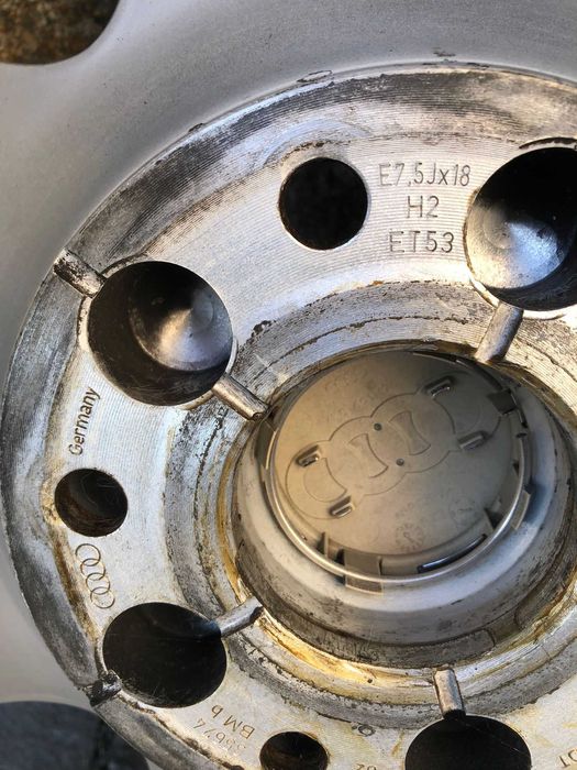 Jante 5x130mm+anvelope iarna 235/60/18 Audi Q7 VWTouareg PorcheCayenne