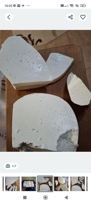 Branza proaspata capra naturala