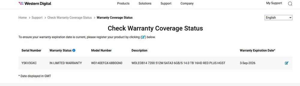 Hard Disk 14TB Western Digital Red Plus (WD140EFGX)
