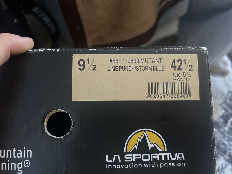 La Sportiva Mutant II papuci adidasi alergat