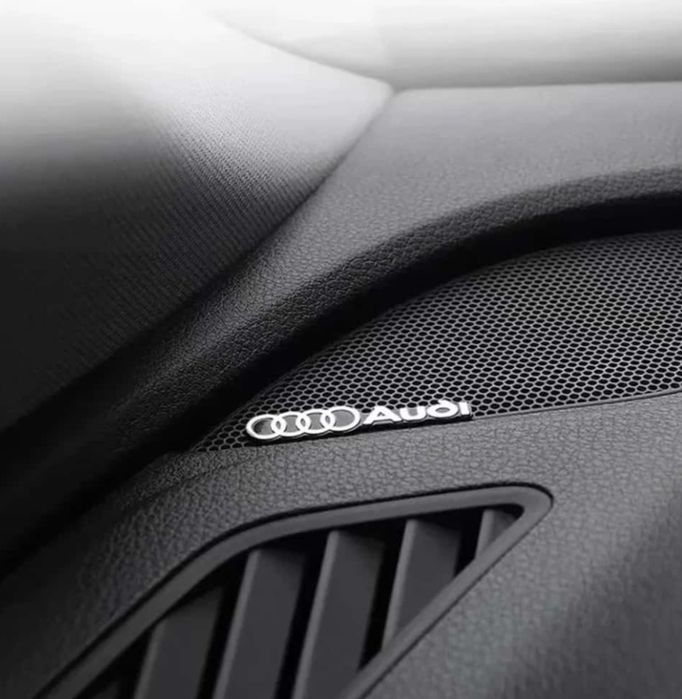 Емблема стикер лого Ауди Logo Audi