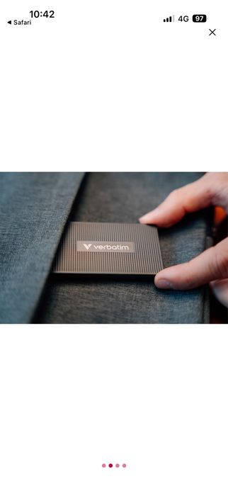 SSD extern VERBATIM 32030, 512GB, USB-C 3.2 Gen 2, negru