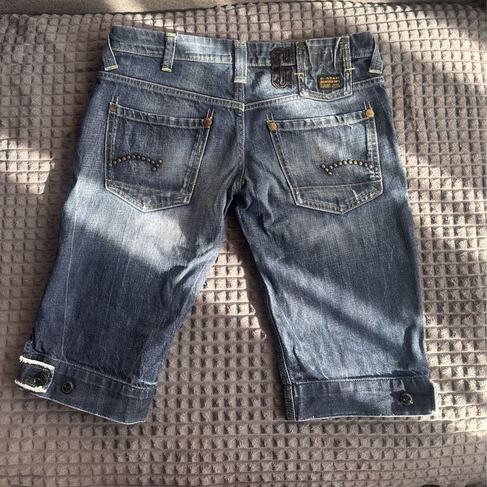 Къси дънкови панталони G Star Raw