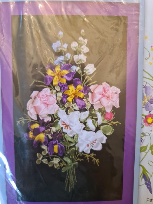 Вышивка картин цветов