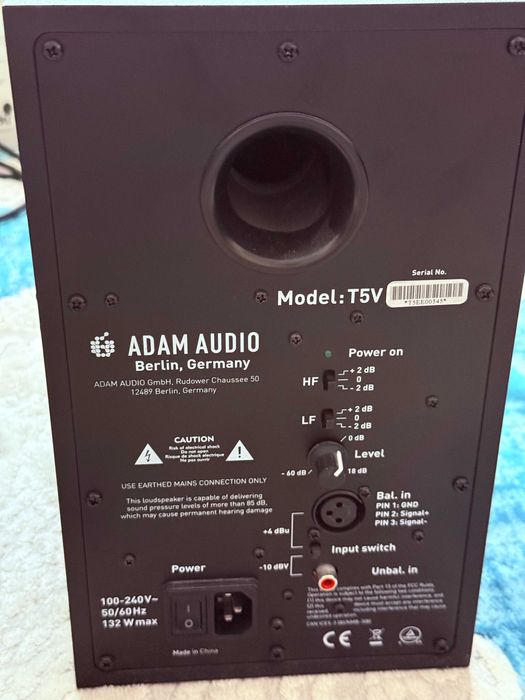 2 x Adam Audio T5V Monitoare de studio