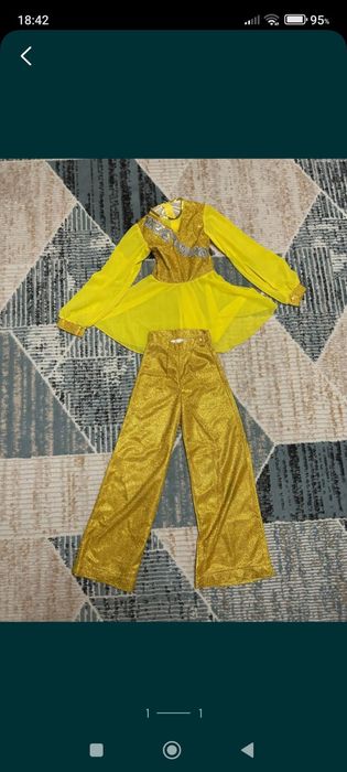 Детский костюм для девочки 8-9 лет