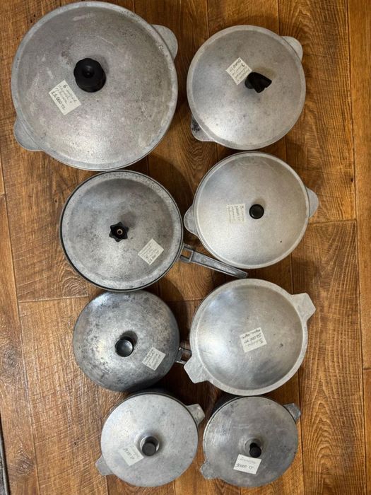 Советский казаны сковороды