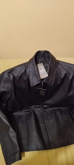 Яке от естествена кожа ZERO