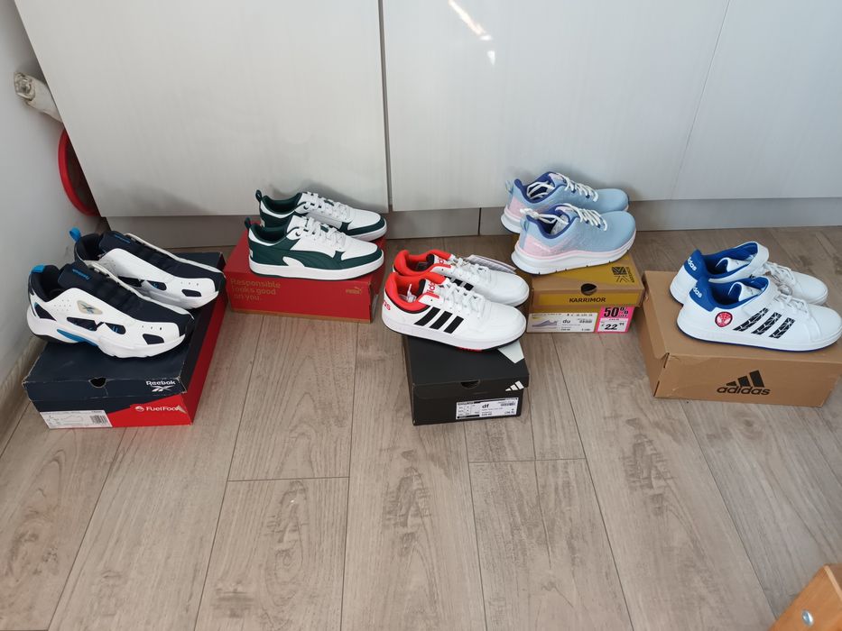 Нови страхотни маратонки на Adidas, Reebok, Puma и Karrimor