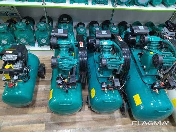 Воздушные компрессоры 220В  yomkost 100 lt kompresor 100 lt