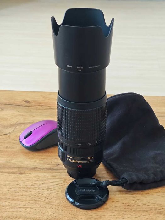 Nikkor (Nikon) 70-300 mm 1:4.5-5.6 G VR ED AF-S _ зум телевик