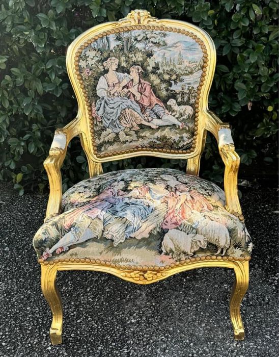 Fotoliu baroc venezian