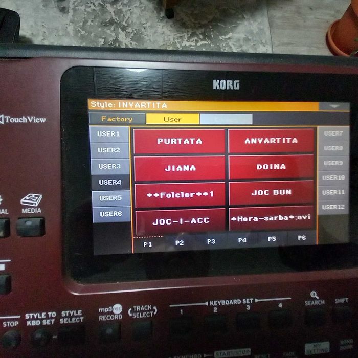 Orga korg pa 700