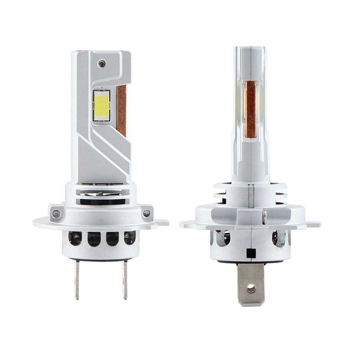 Комплект 2 LED крушки, H7, Plug And Play, 13000 Lm,12V, 2 x 35W, 6500К