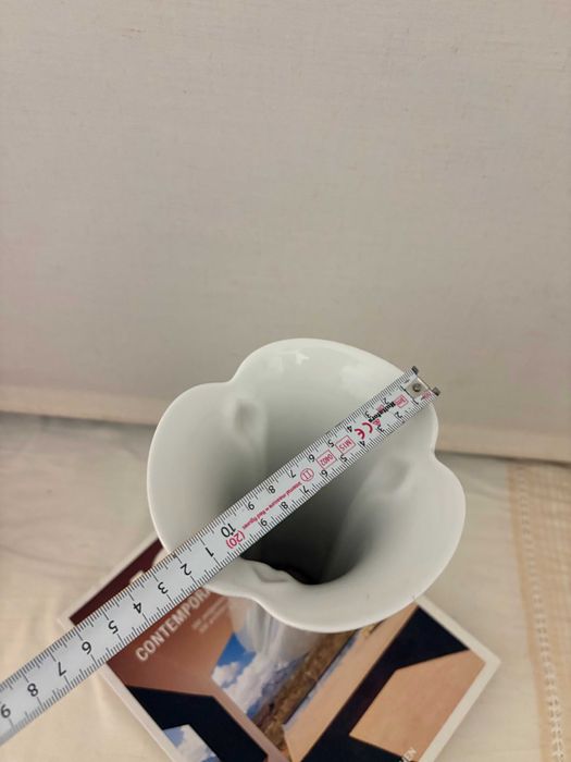 Corso Cnospa Arzberg Rosenthal portelan alb 1950 vaza