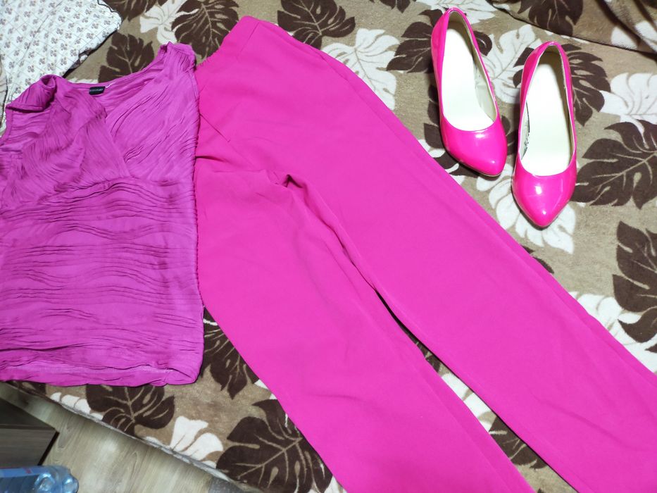 Set pantalon ,top,pantofi