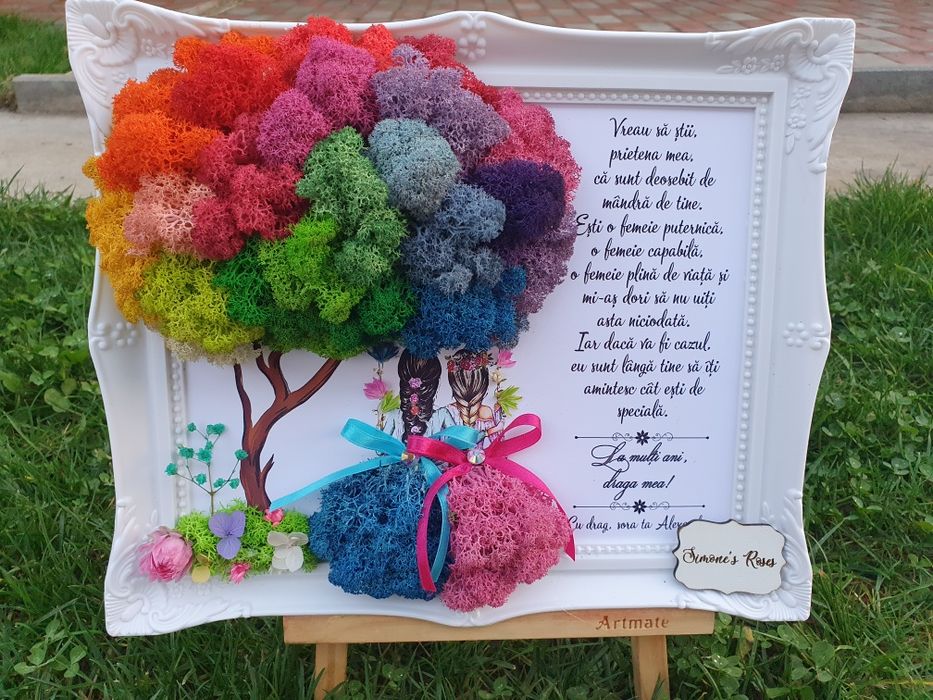 Tablouri licheni personalizate