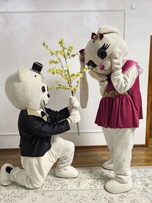 Аниматор мишка Тедди прокат құттықтау!