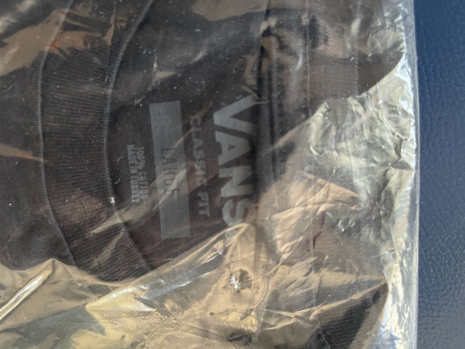Мъжка памучна блуза с дълъг ръкав Vans, размер L