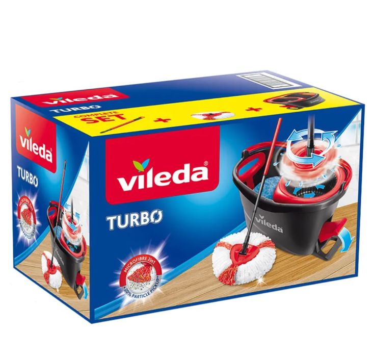 Комплект Vileda Easy Wring & Clean Turbo 2 в 1