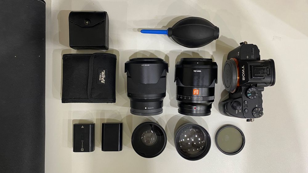 Sony a7iii + 2 обьектива