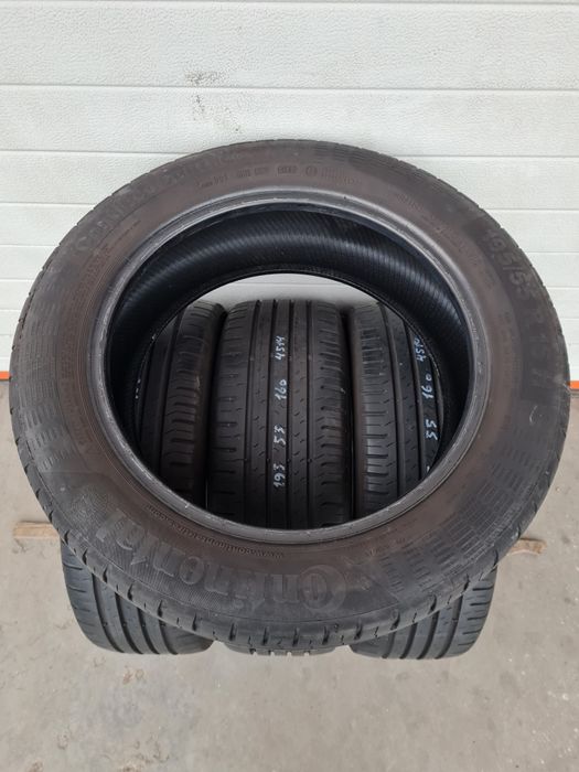 Летни гуми 4 броя CONTINENTAL ContiEcoContact5 195 55 R16 дот 4514