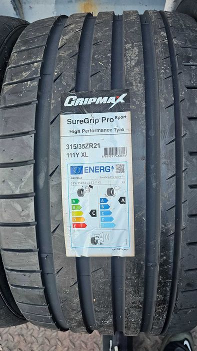 Anvelope 275/40/21 cu 315/35/21 GRIPMAX vara 2025