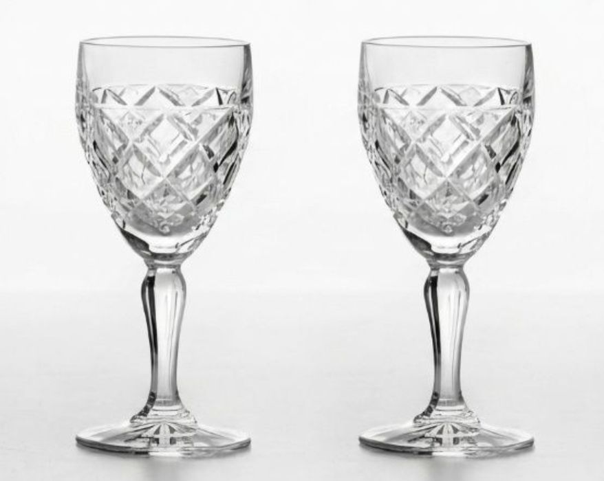 Set de 2 pahare de Crystal de Bohemia Cehia
