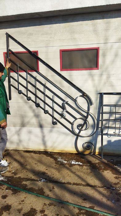 Balustrade din fier forjat