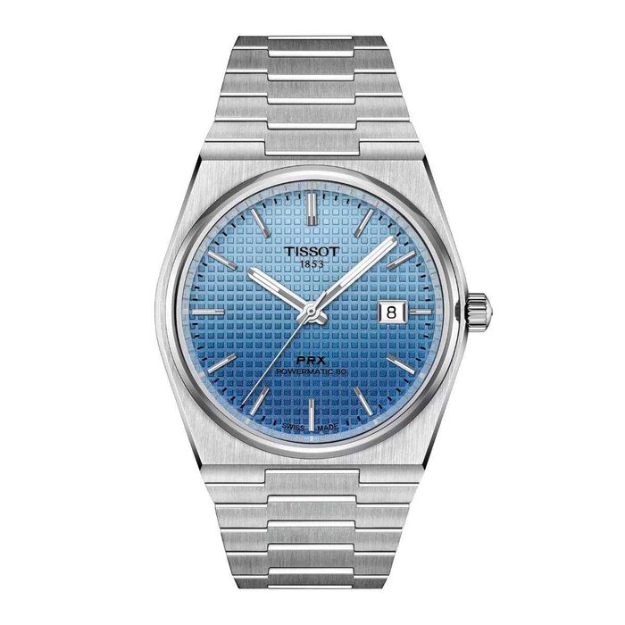 Tissot PRX 40mm Gradient Ice Blue Chameleon Powermatic 80