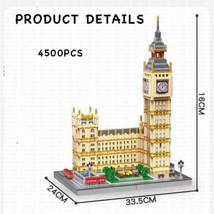 Биг Бен, Башня Елизаветы, Часовая башня Lego