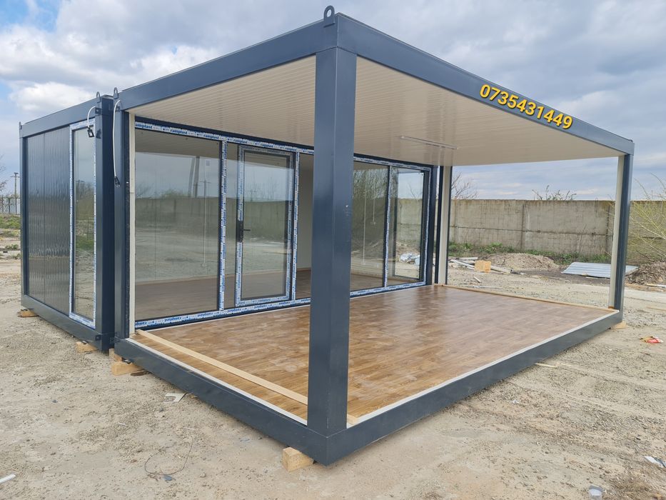 Vand container Birou Vitrina Magazin Fast-food Terasa Cabană