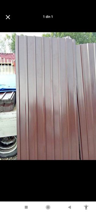 Tablă cutată colorată livrăm toată țara oferim transport gratuit