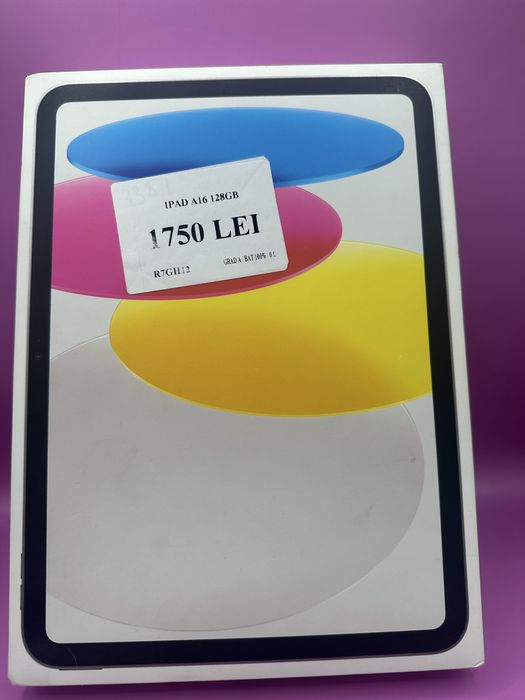 IPAD A16 128GB NOU •Matei Amanet Margeanului•R7GH