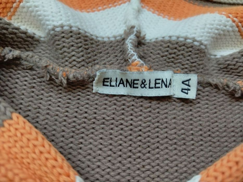 Кардиган /кофта/ олимпийка с капюшоном на 4-5 лет