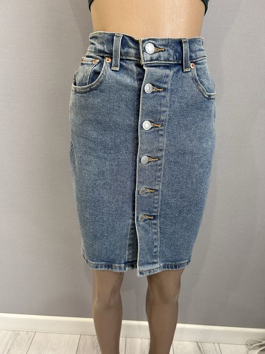 Джинсовая юбка тюльпан Levis
