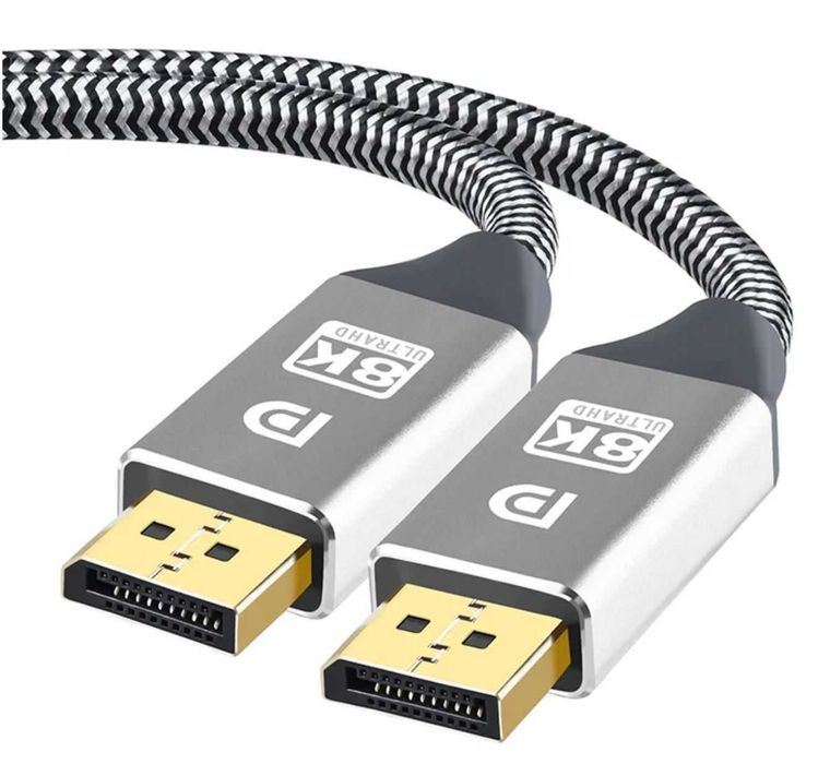 8K 60Hz/4k 144Hz DisplayPort- DisplayPort Кабел DP 1.4 5m