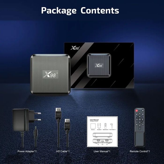 Андроид ТВ приставка X98Q S905W2 2Gb/16Gb