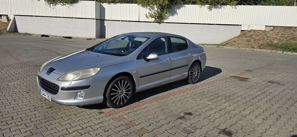Peugeot 407 2.0 HDi (136 CP) – 2006 – Piele neagră, Întreținută