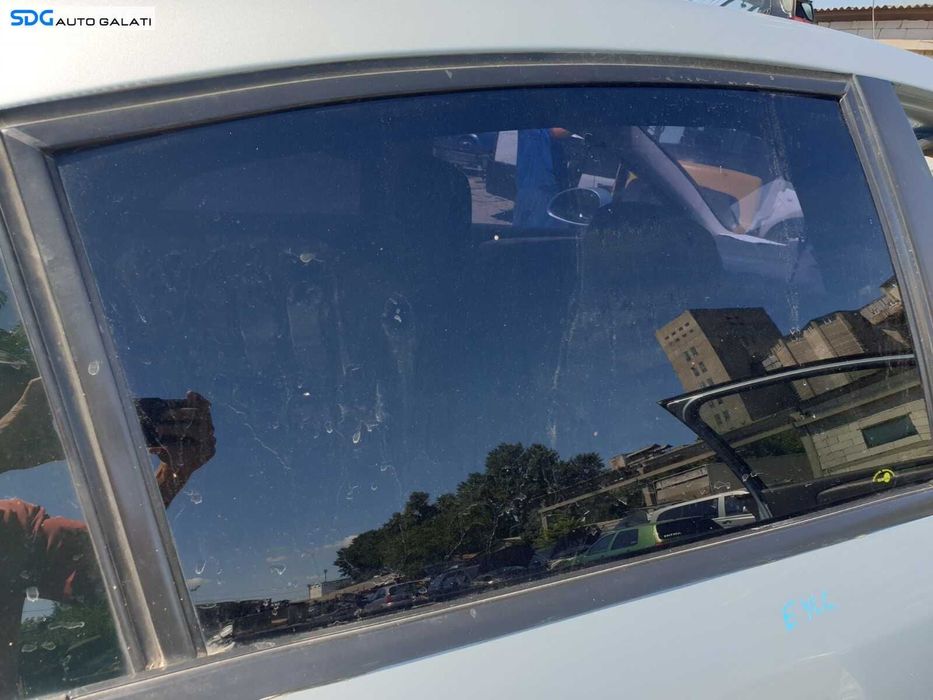 Geam Sticla Culisant Usa Portiera Dreapta Spate Citroen C4 2004 - 2008