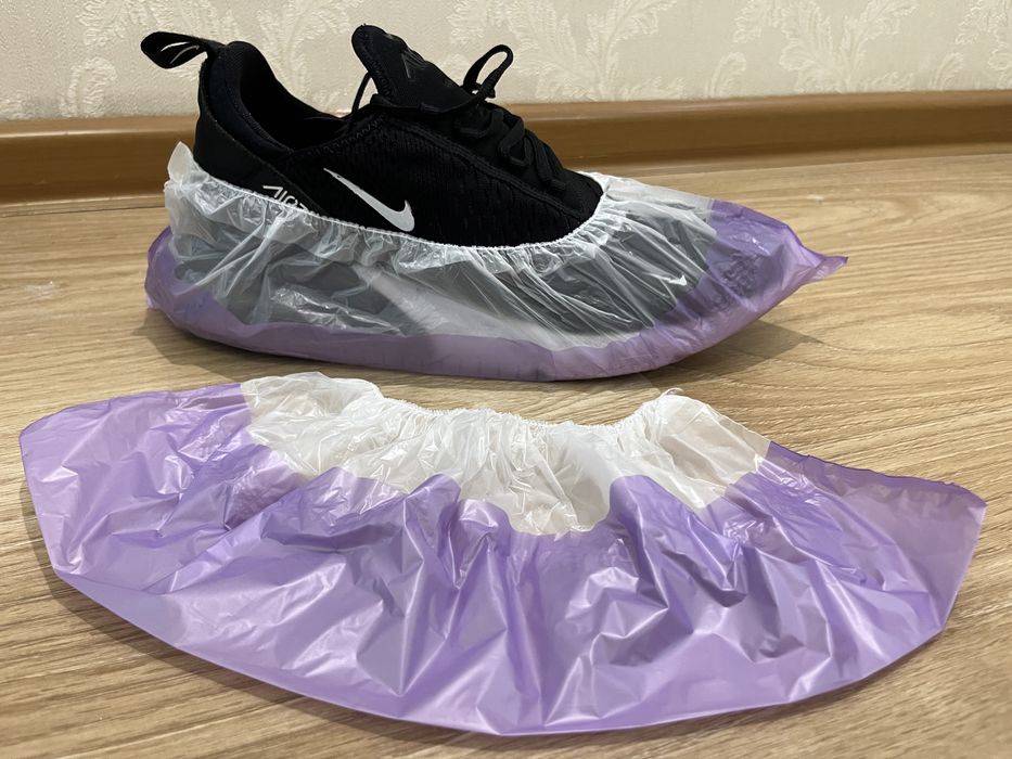 Полиэтиленовые бахилы 26 микрон