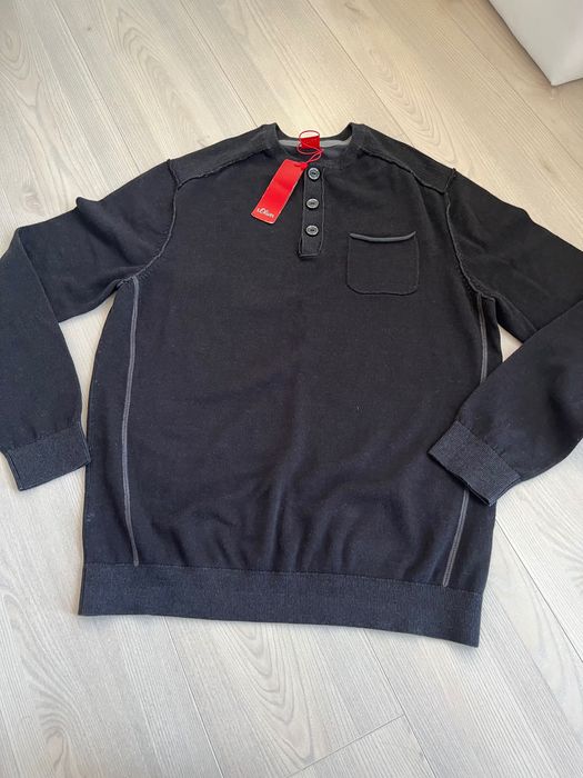 Мъжка черна блуза s. Oliver