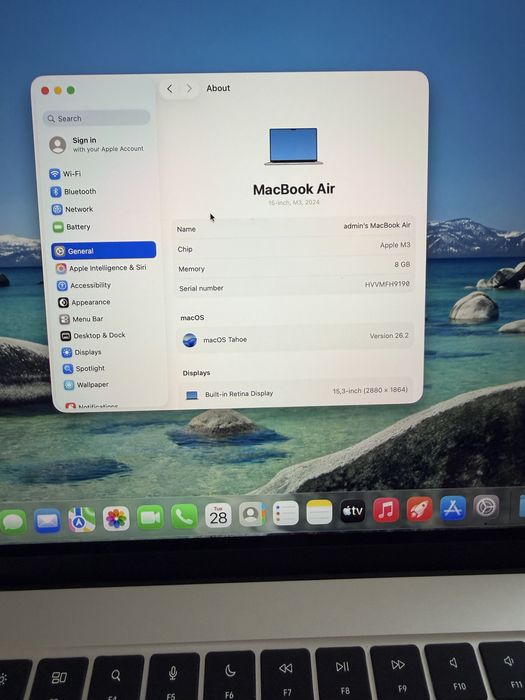 MacBook Air M3 15 inch